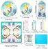 Mermaid Theme Birthday Party Tableware Package (#Type F)